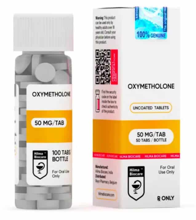 Oxymetholon-50 mg-50 Tabletten-Hilma
