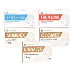 PACK MUSCLE LEVEL I (INJECT) – TESTOSTERONCYPIONAT + TRENBOLONE ENANTHAT + PCT (10 WOCHEN) A-Tech Labs