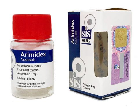 Antiestrógeno Arimidex Arimidex - 50 pestañas - 1 mg - SIS Labs