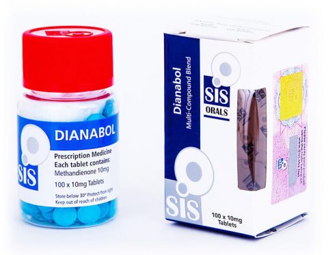 Orales Dianabol Dianabol 10 – 100 Tabletten – 10 mg – SIS Labs