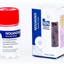 Antiøstrogen Nolvadex Nolvadex - 50 faner - 20 mg - SIS Labs