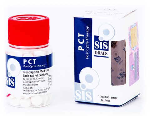 Oral PCT PCT-faner - 100 faner - 100 mg - SIS Labs