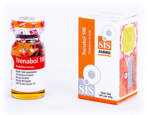 Injicerbar Parabolan Trenabol 100 - hætteglas med 10 ml - 100 mg - SIS Labs
