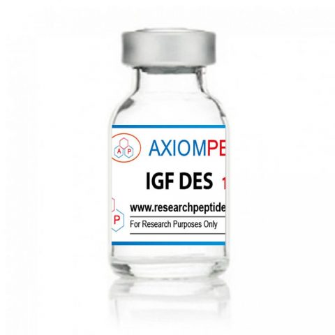 Peptídeos IGF-DES - frasco de 1mg - Peptídeos Axiom