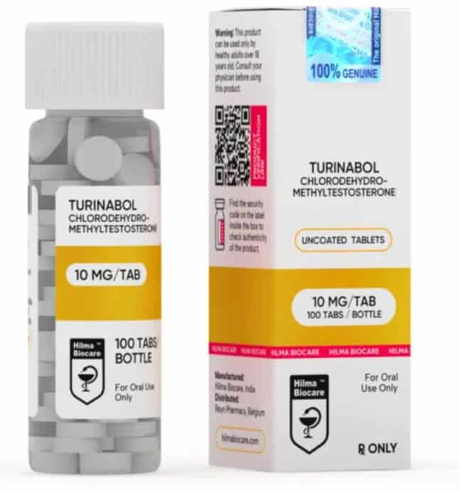 Turinabol-10 mg-100 Tabletten-Hilma