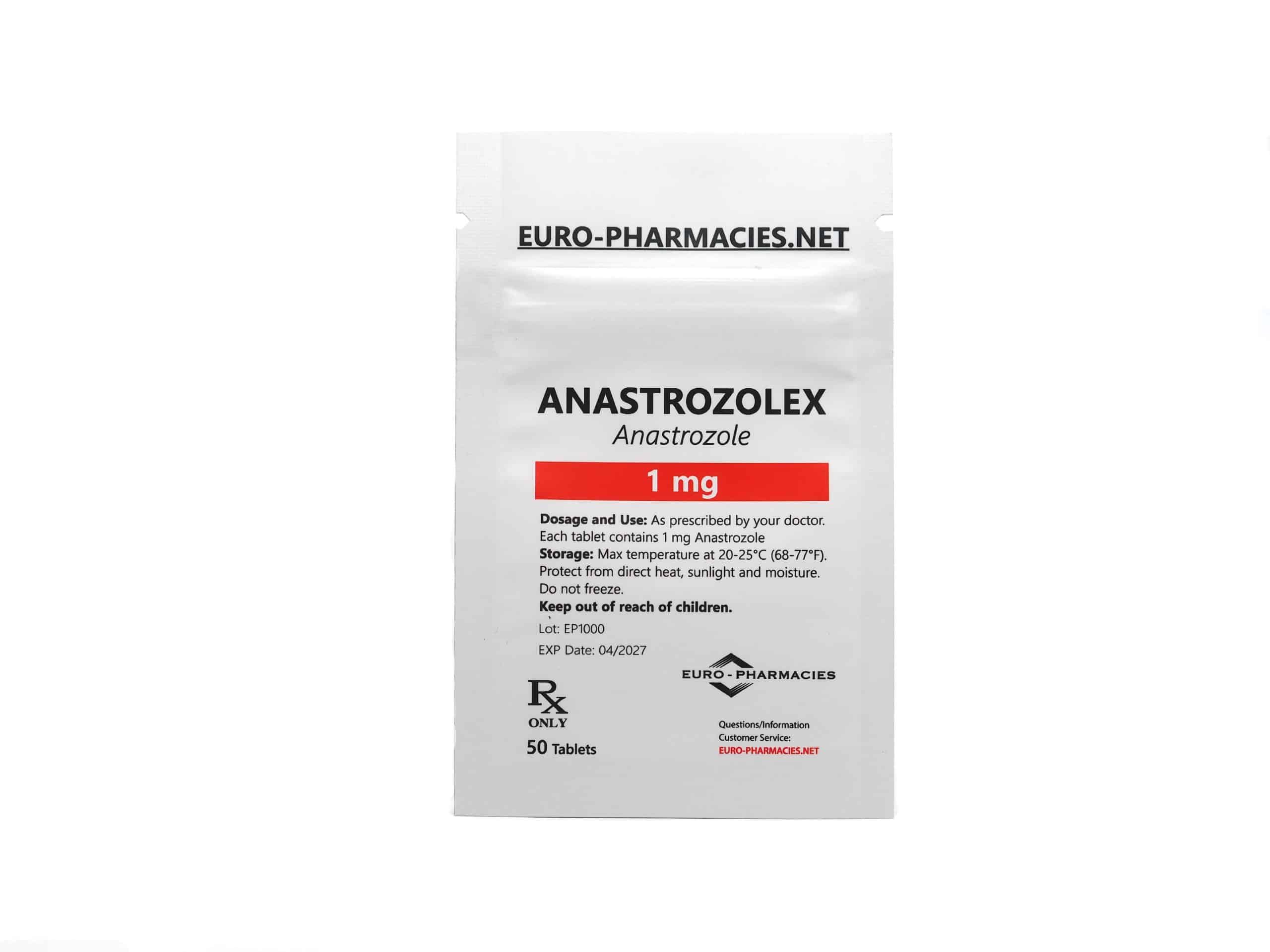 Europharmacies 가방 Anastrozolex (아리미덱스)