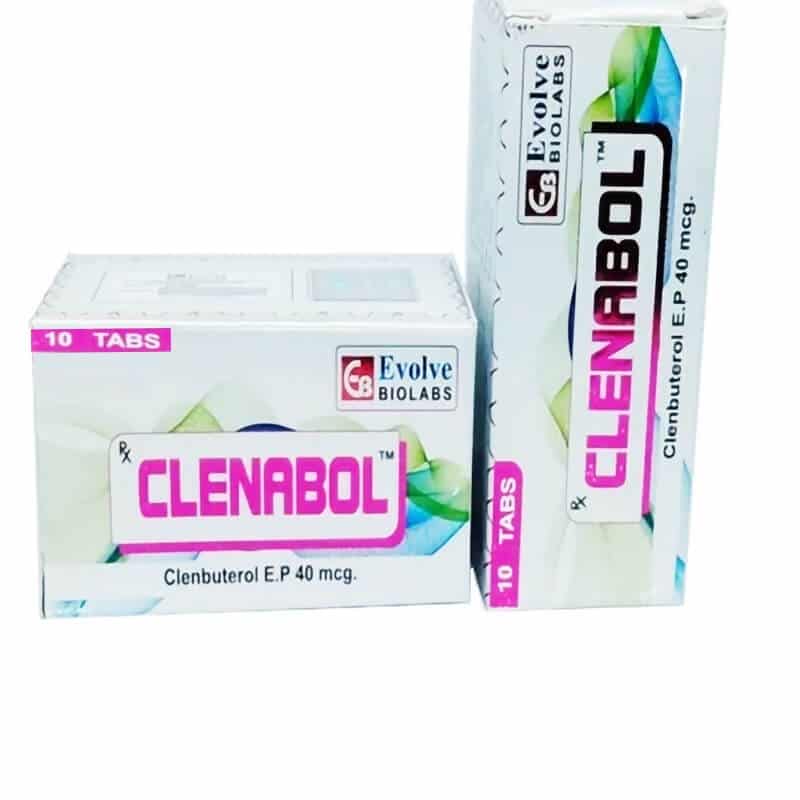 Clebuterol 40 mcg (10 pilulek) – Evolve Biolabs