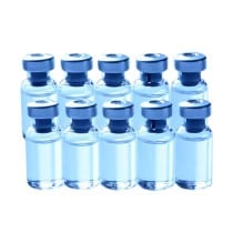 HGH Somatropin Liquido - 10 x 5 ml - 1000 UI - WL Generico